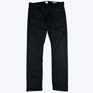 Edwin Jeans Men 34x31 Maddox Slim Fit Black Wash Stretch Denim Modern Fit EUC